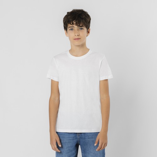 white Camiseta Niño Blanca Epika