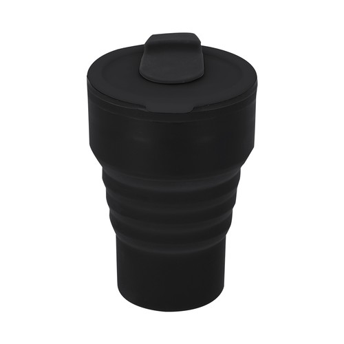 black Vaso Plegable Roric