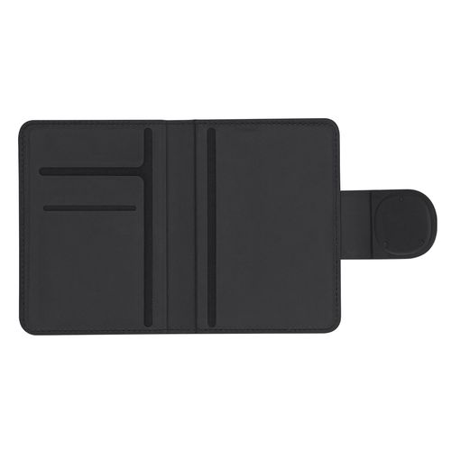 black Funda Pasaporte Localizador Rebec