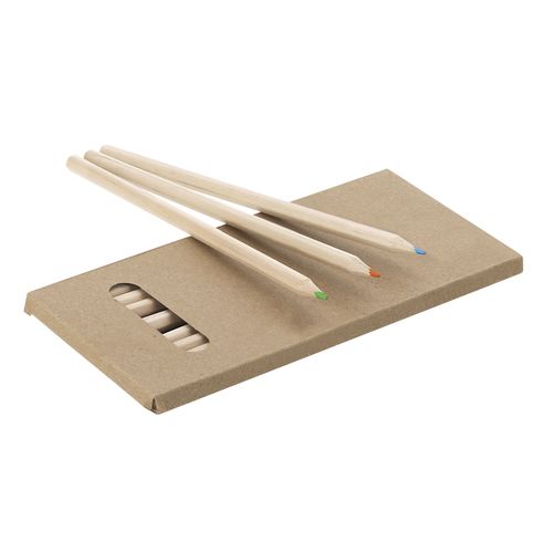 natural Caja Lápices Wibar