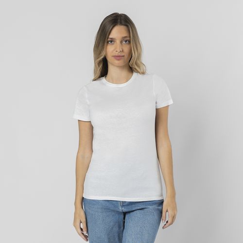 white Camiseta Mujer Blanca Epika