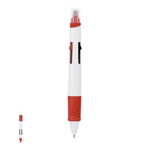 red Bolígrafo Multicolor Reggan