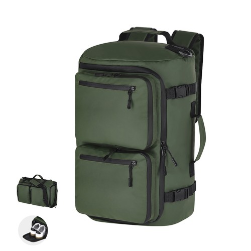 verde oscuro Bolso Mochila Mekong