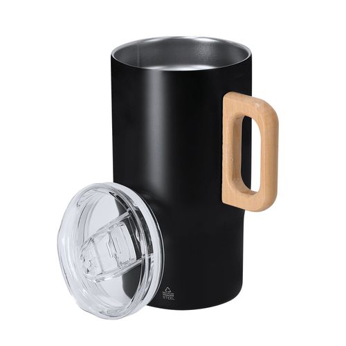 white Taza Térmica Zaran