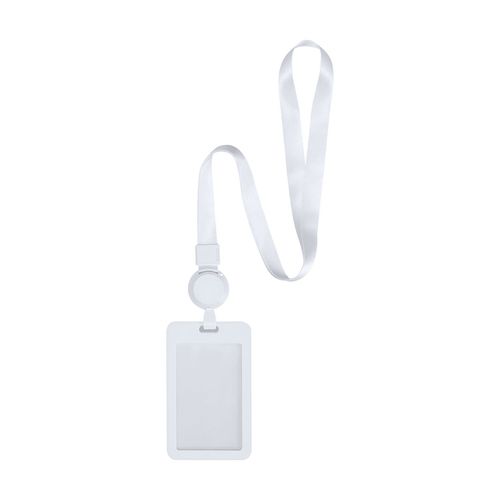 white Identificador Lanyard Berbom
