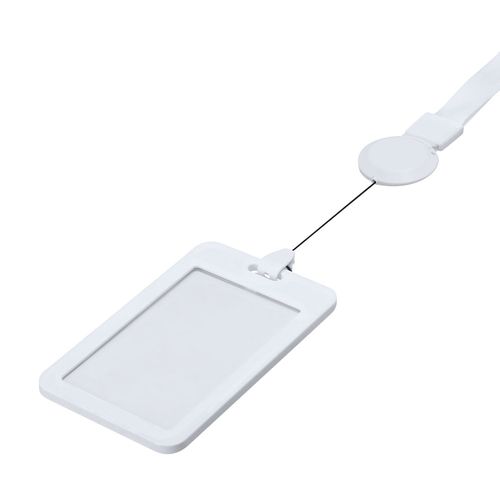 white Identificador Lanyard Berbom
