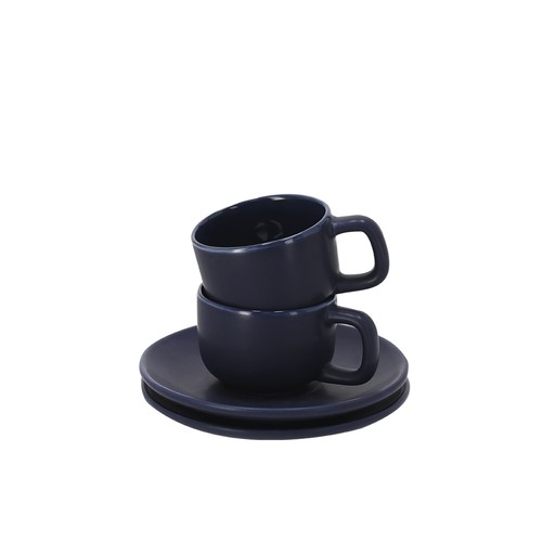 azul marino Set Tazas Freyat