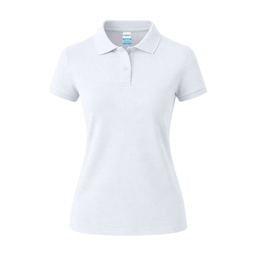 Polo Mujer Blanco Charles, regalos promocionales, regalos personalizados
