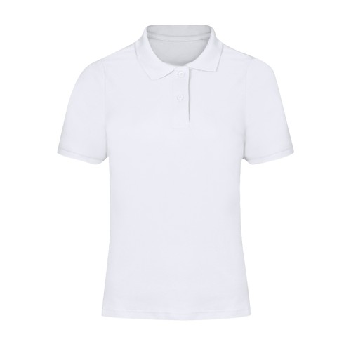 white Polo Mujer Blanco Charles