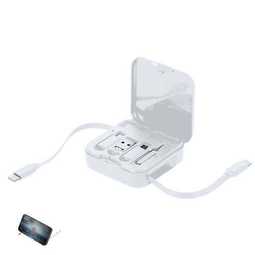 white Set Cables Cargadores Darmox