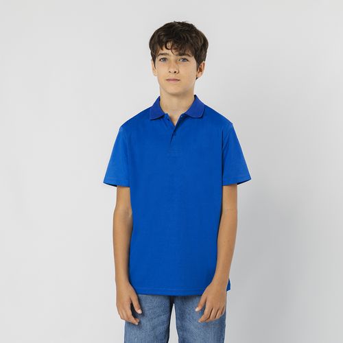 white Polo Niño Tecnic Plus