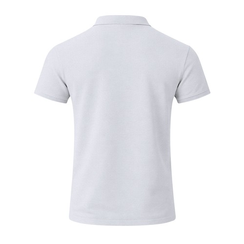 white Polo Adulto Blanco Charles