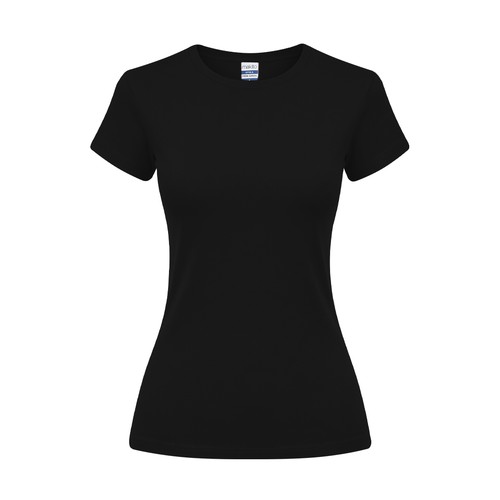 black Camiseta Mujer Color Epika