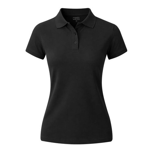 black Polo Mujer Tecnic Plus