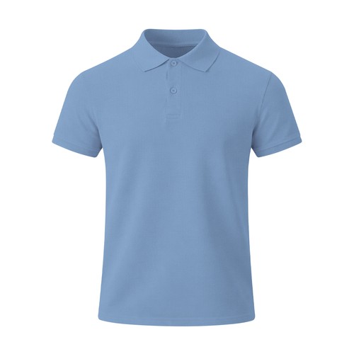 azul claro Polo Adulto Color Charles
