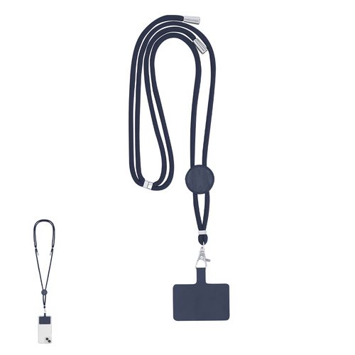 azul marino Lanyard Soporte Zaret