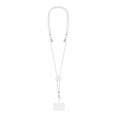 white Lanyard Soporte Zaret