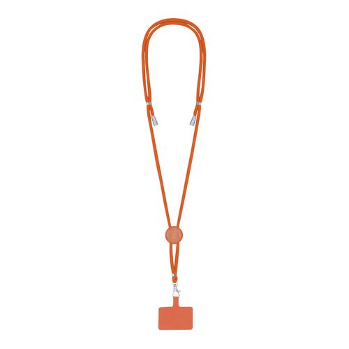 orange Lanyard Soporte Zaret