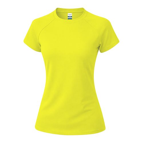 amarillo fluo Camiseta Mujer Cocker