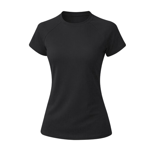 black Camiseta Mujer Cocker