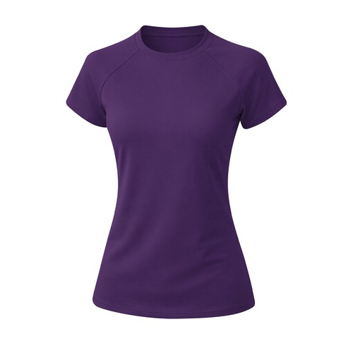 purple Camiseta Mujer Cocker