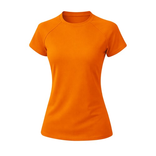 naranja fluo Camiseta Mujer Cocker