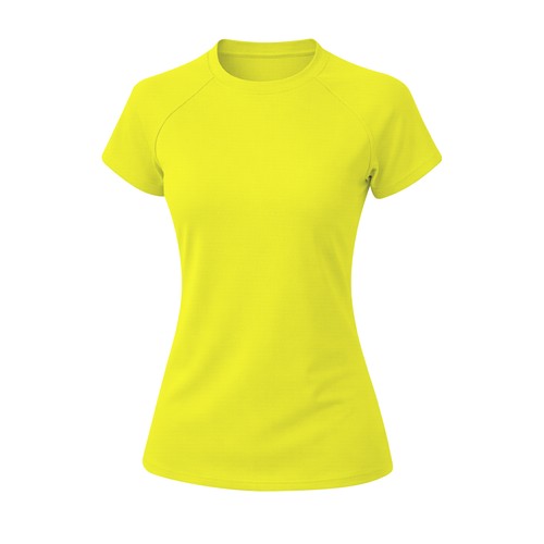 amarillo fluo Camiseta Mujer Cocker