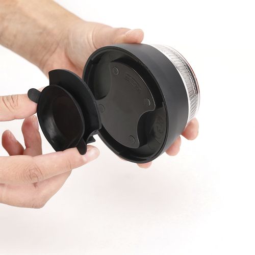 black Ventosa Soporte Luz Emergencia V16 Karlon