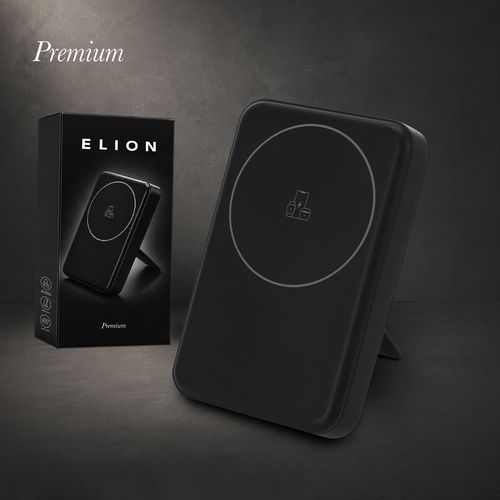 black Power Bank Multifunción Elion