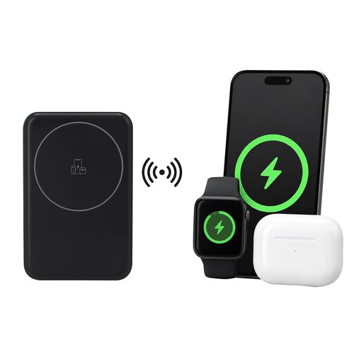 black Power Bank Multifunción Elion