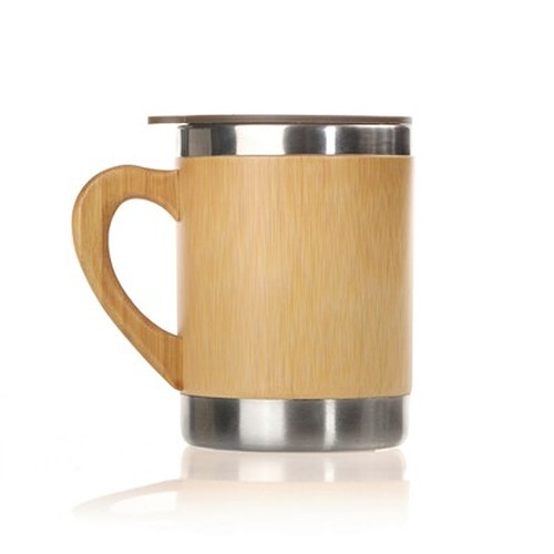 Mug thermique 300 ml en bambou | Kol thumbnail 11