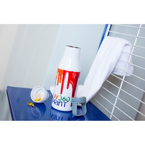 Bouteille isotherme 500 ml Air Gifts, tasse avec récipient | Jessica thumbnail 5