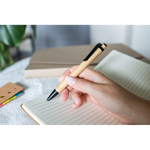 Stylo bille en bambou | Vihaan thumbnail 9