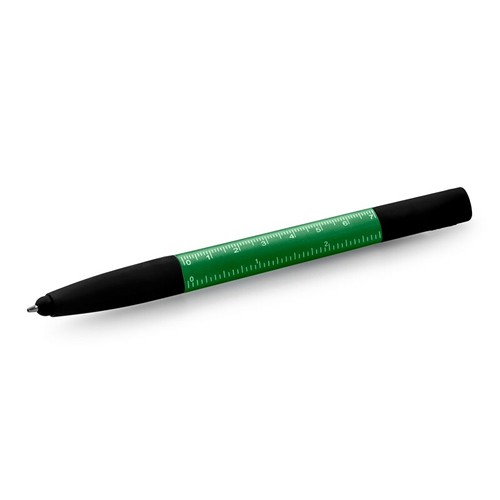 Outil multifonction, Stylo bille, nettoyeur d'écran, règle, support de téléphone, stylet, tournevis | Tonu
