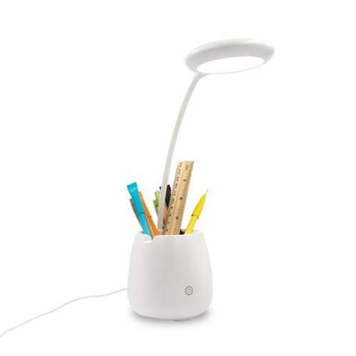 Lampe de bureau, enceinte sans fil 3W, support de téléphone portable, porte-crayons bureau | Asar thumbnail 6