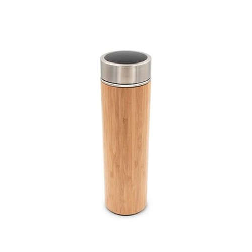 Thermos en bambou 500 ml avec infuseur et affichage numérique de la température | Georgia thumbnail 6