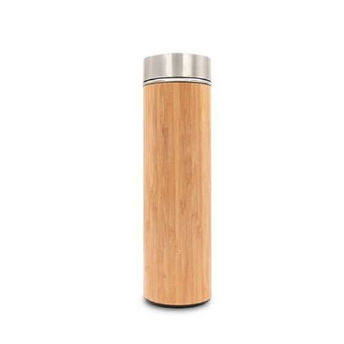 Thermos en bambou 500 ml avec infuseur et affichage numérique de la température | Georgia thumbnail 7