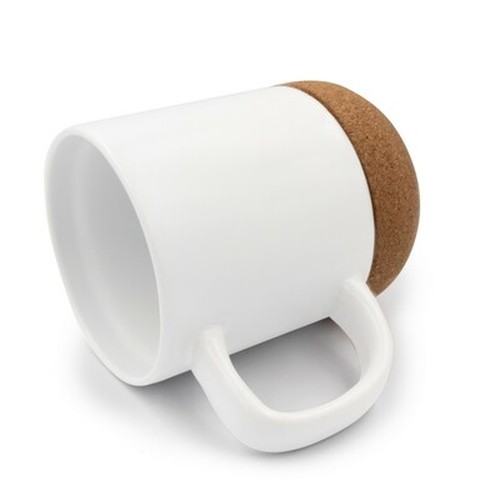 Mug en céramique 370 ml, détail liège | Kate thumbnail 5