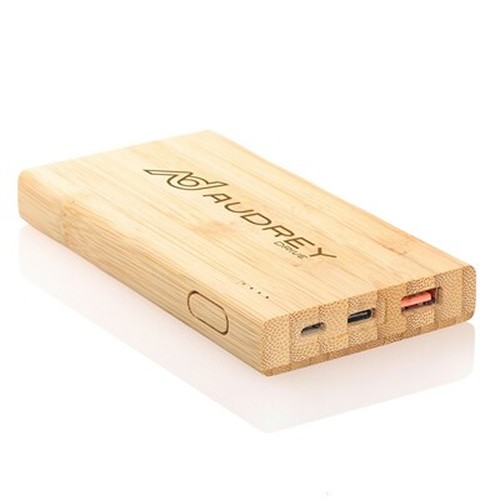 B'RIGHT Power Bank en bambou 8000 mAh | Caroline thumbnail 11