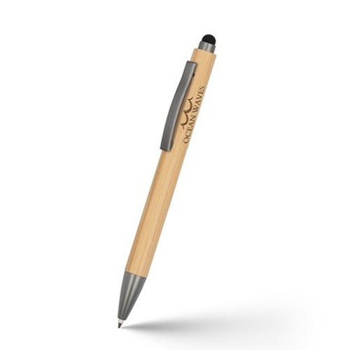 Stylo bille en bambou, stylo tactile | Keandre thumbnail 8