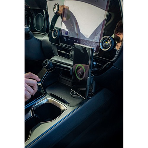 Support de téléphone portable pour voiture, chargeur sans fil 15W | Skyler thumbnail 11