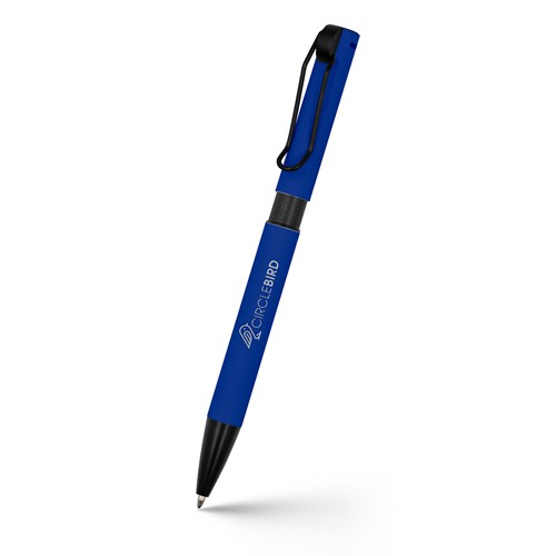 Stylo bille corp coloré et clip "lasseau" | Amara