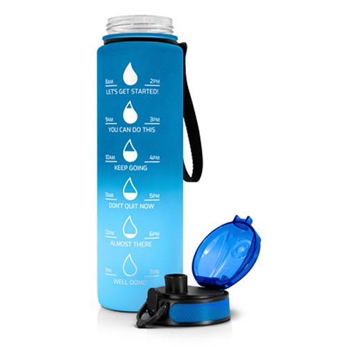 Bouteille de motivation 1000 ml Air Gifts | Kayleigh thumbnail 4