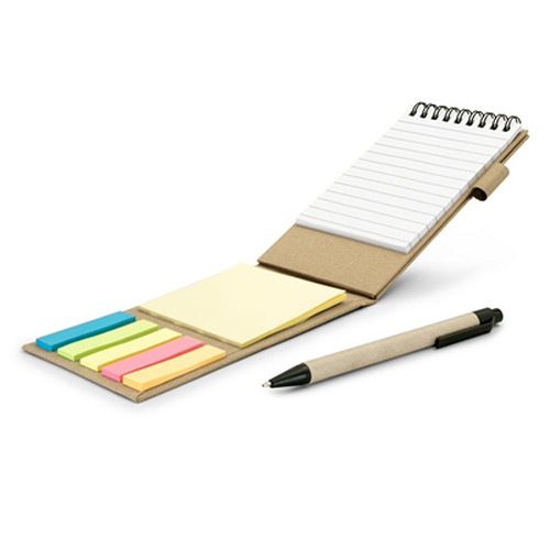 Porte-mémo, carnet, stylo à bille, notes autocollantes | Madelyn thumbnail 4