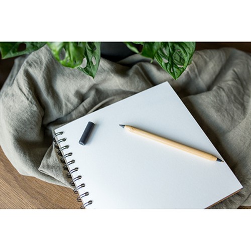 Stylo bille en bambou 2 en 1, crayon "infini" | Mikayla thumbnail 7