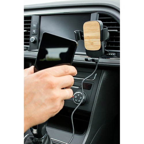 Support de téléphone portable Gravity pour voiture, chargeur sans fil 15W | Amberle thumbnail 9