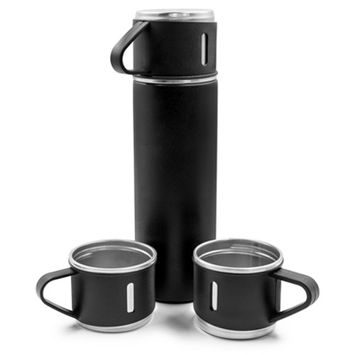 Thermos 420 ml et 3 mugs 150 ml | Quavean