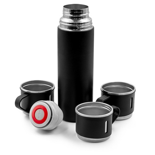 Thermos 420 ml et 3 mugs 150 ml | Quavean thumbnail 4