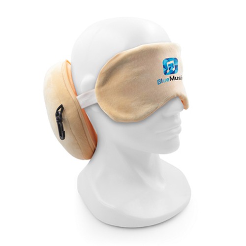 Chien en peluche, oreiller de voyage, masque pour les yeux | Atta thumbnail 9