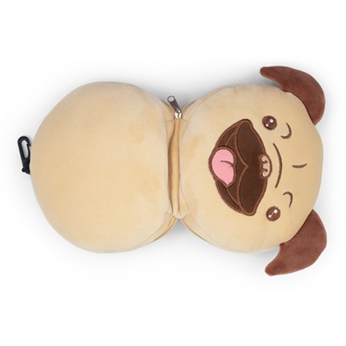 Chien en peluche, oreiller de voyage, masque pour les yeux | Atta thumbnail 10